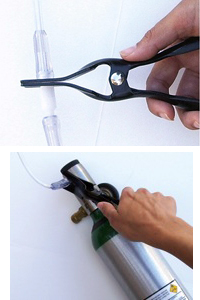 EMPTY CYLINDER STORAGE AREA (W/GRAPHIC)